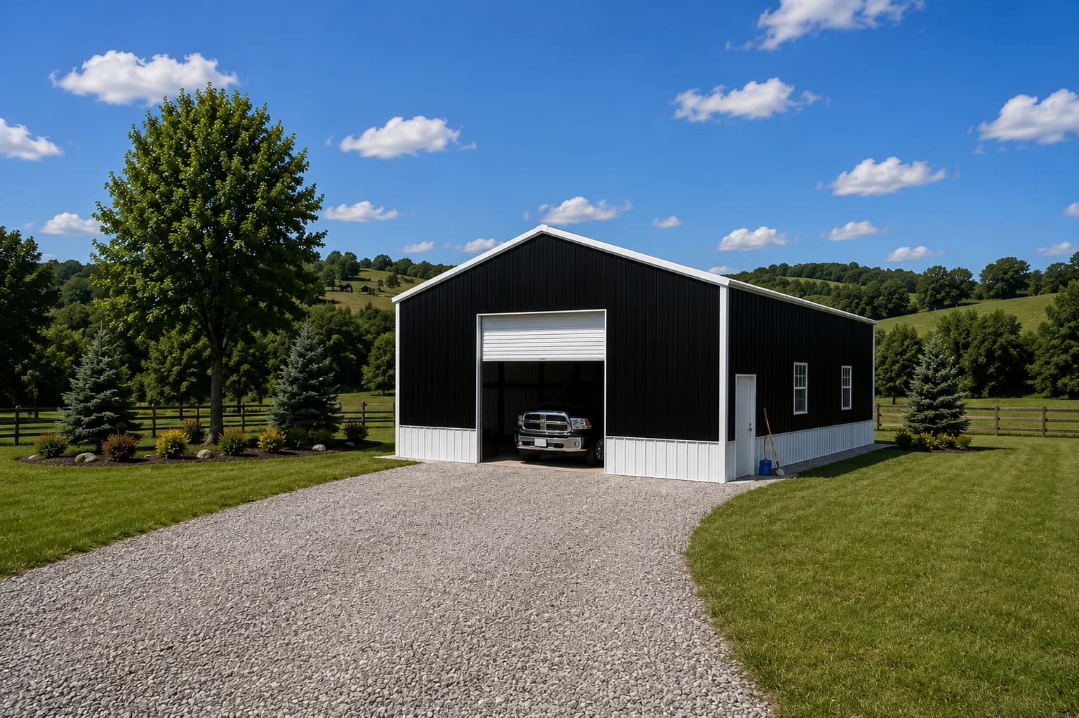 34’x52’x16′ Commercial Steel Building