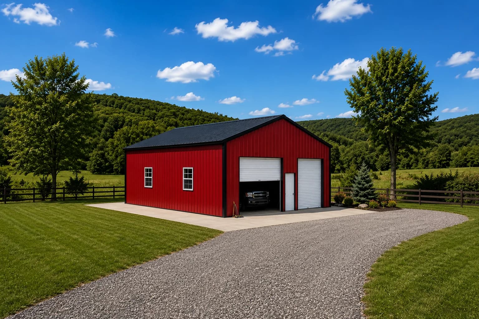 36’x40′ Commercial Steel Building