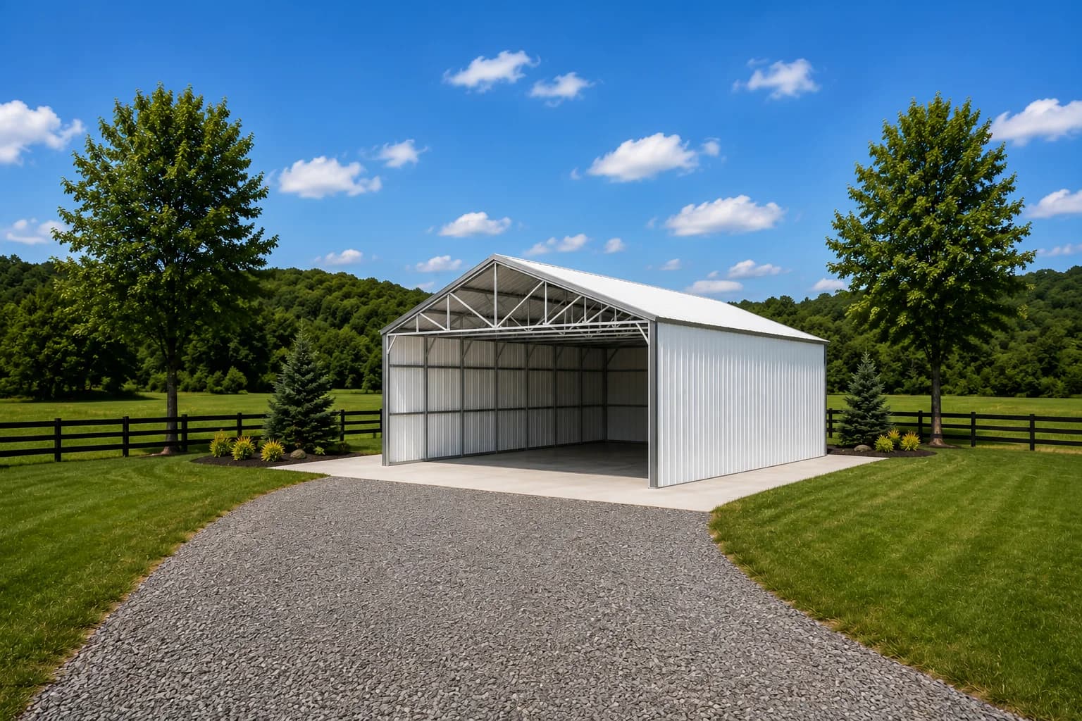 36’x40′ Commercial Steel Building