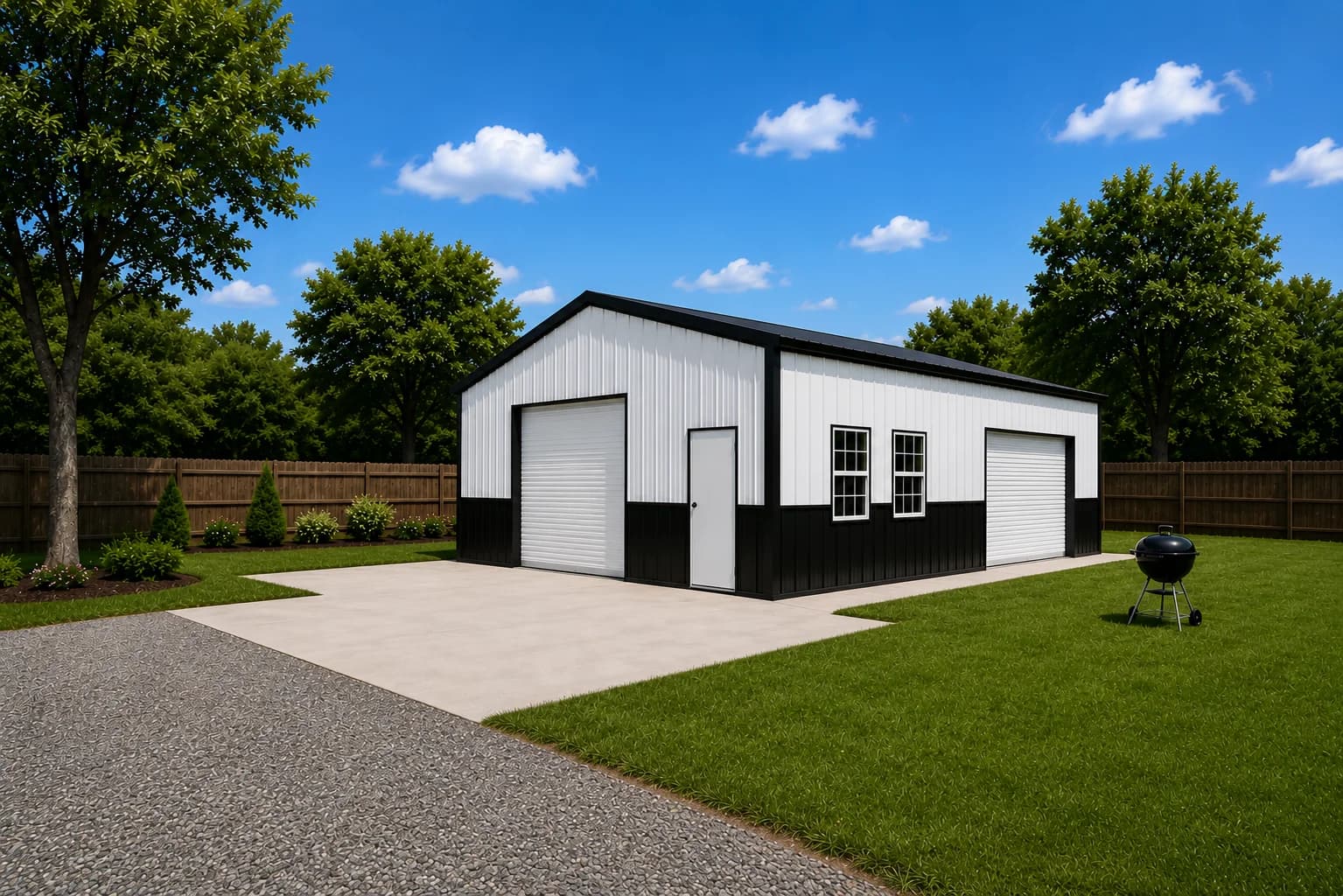 44’x24′ Commercial Steel Building