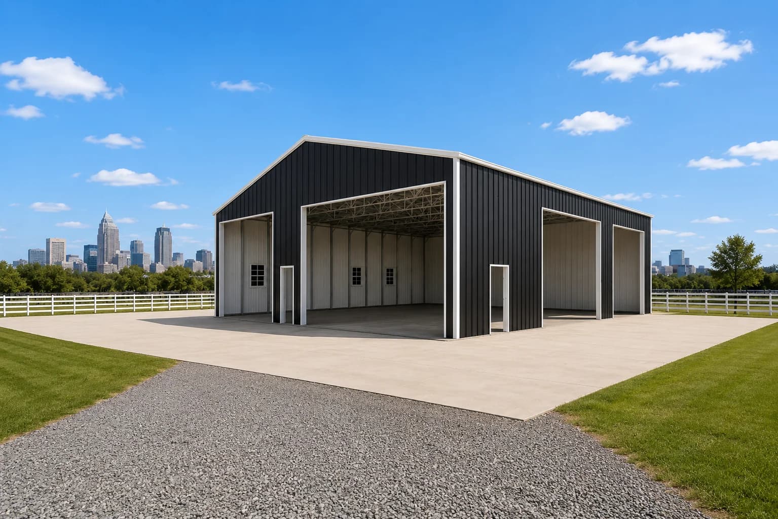 52’x48’x16′ Clear Span Building