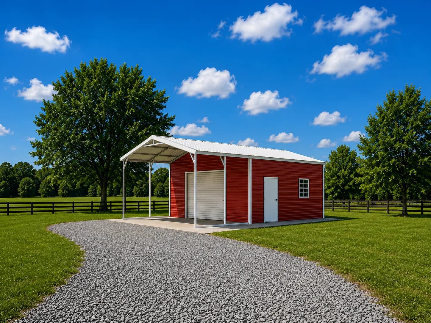 20’x25’x10′ Utility Garage Building