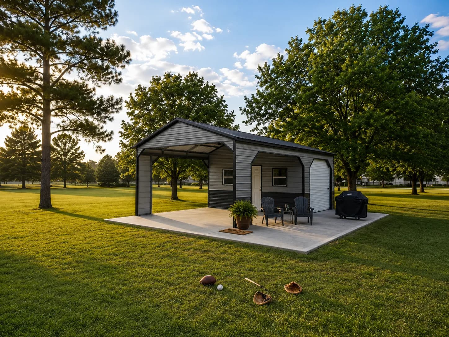 30x40x12 Utility Carport