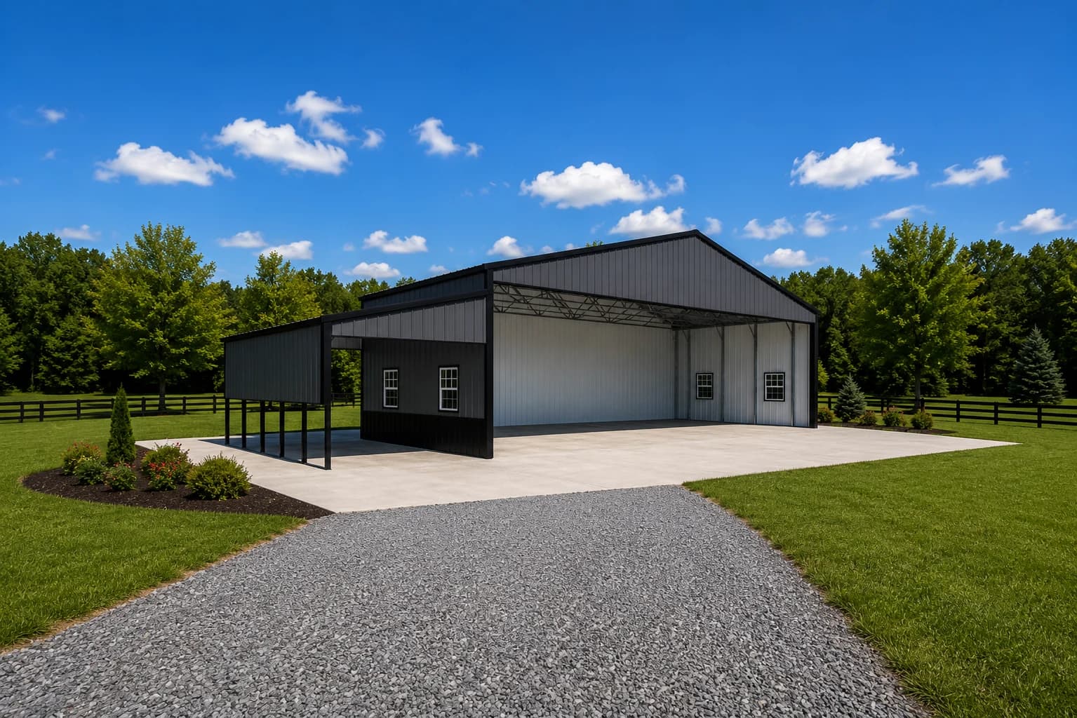 54’x20′ Commercial Carport