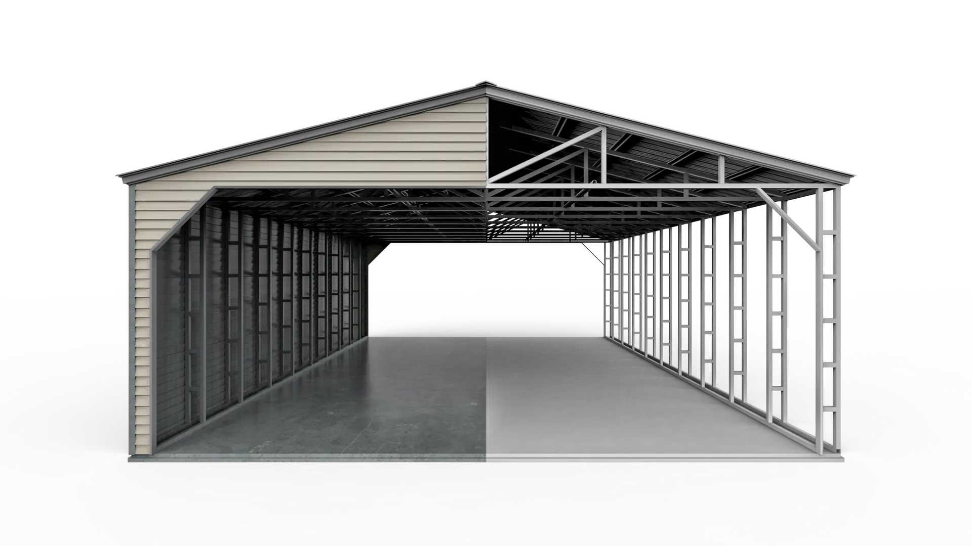 Dutch Corners for Top Goat metal buildings