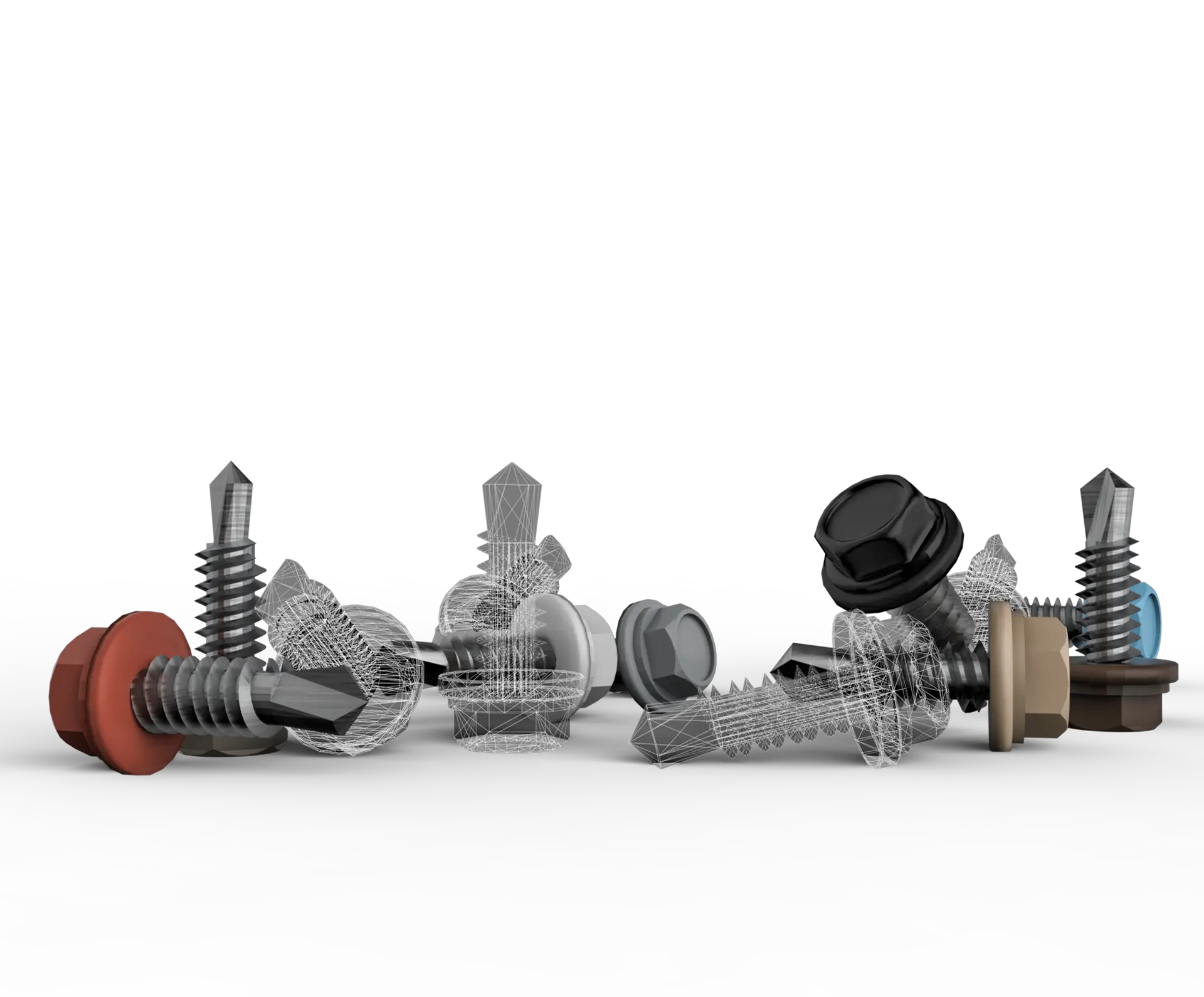 Color-Matched Screws for Top Goat metal buildings