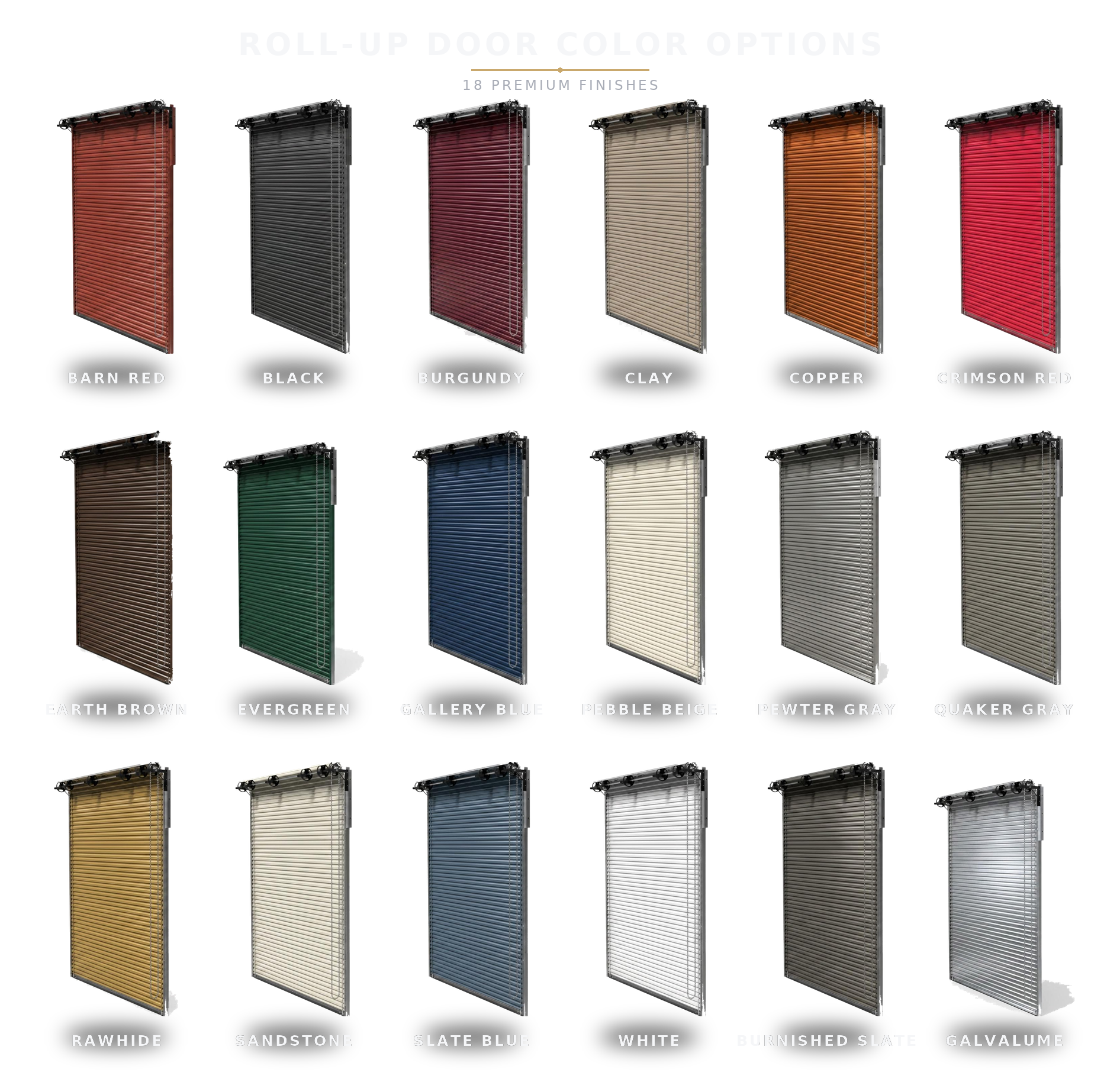 Garage Doors for Top Goat metal buildings